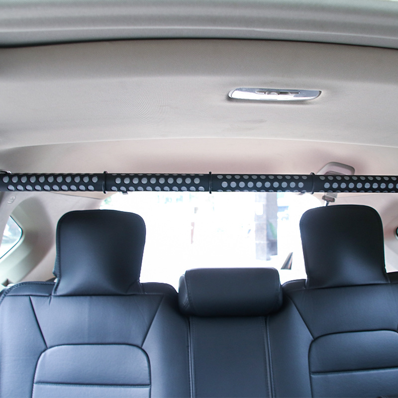 汽車掛衣架多功能伸縮晾衣桿車用后排拉手便攜式扶手衣架R-440