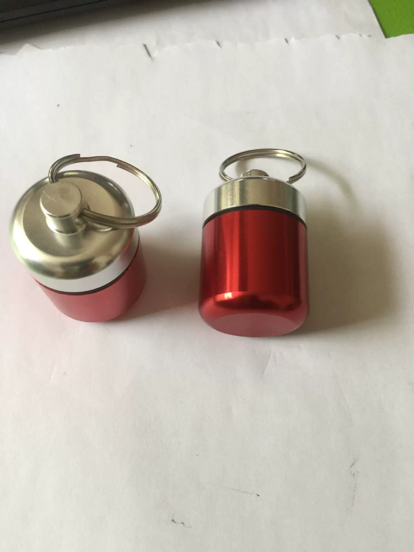 厂家现货供应 耳塞筒，铝合金耳塞瓶，收纳瓶