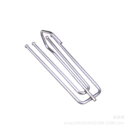 Curtain cloth with four-prong hook, household curtain hook, spray-painted four-prong hook, five-finger hook, stainless steel curtain hook