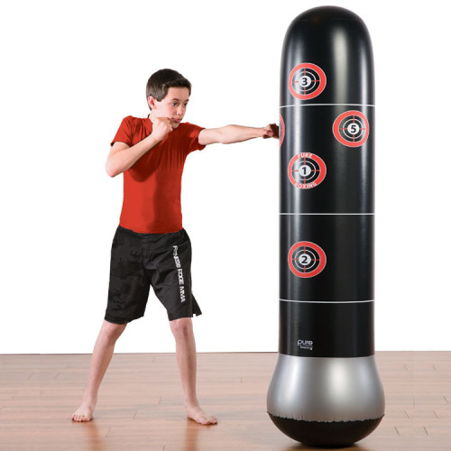 Thickened fitness adult and children PVC inflatable vertical boxing column tumbler inflatable sandbag sandbag vent toy
