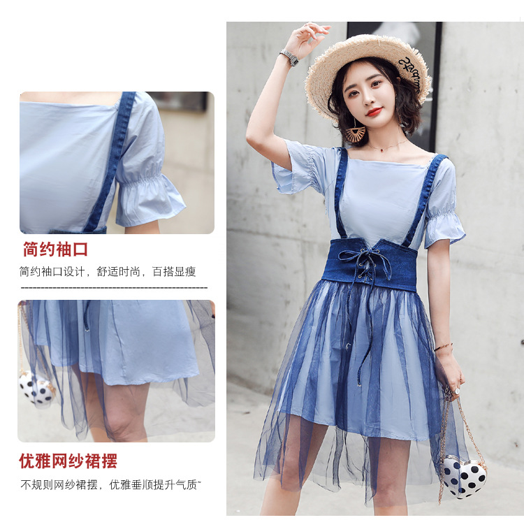 Costume femme MARQUE INDéPENDANTE en Coton denim mesh - Ref 3335555 Image 21