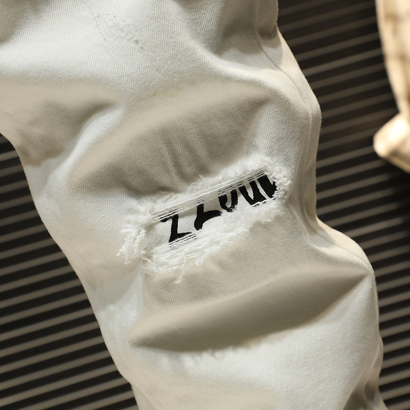 Pantalon Jeans blancs tyran - Ref 3431006 Image 4