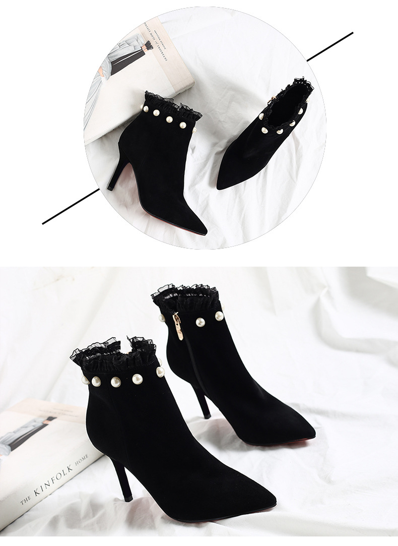 Bottes femme en Daim - Ref 3355173 Image 10