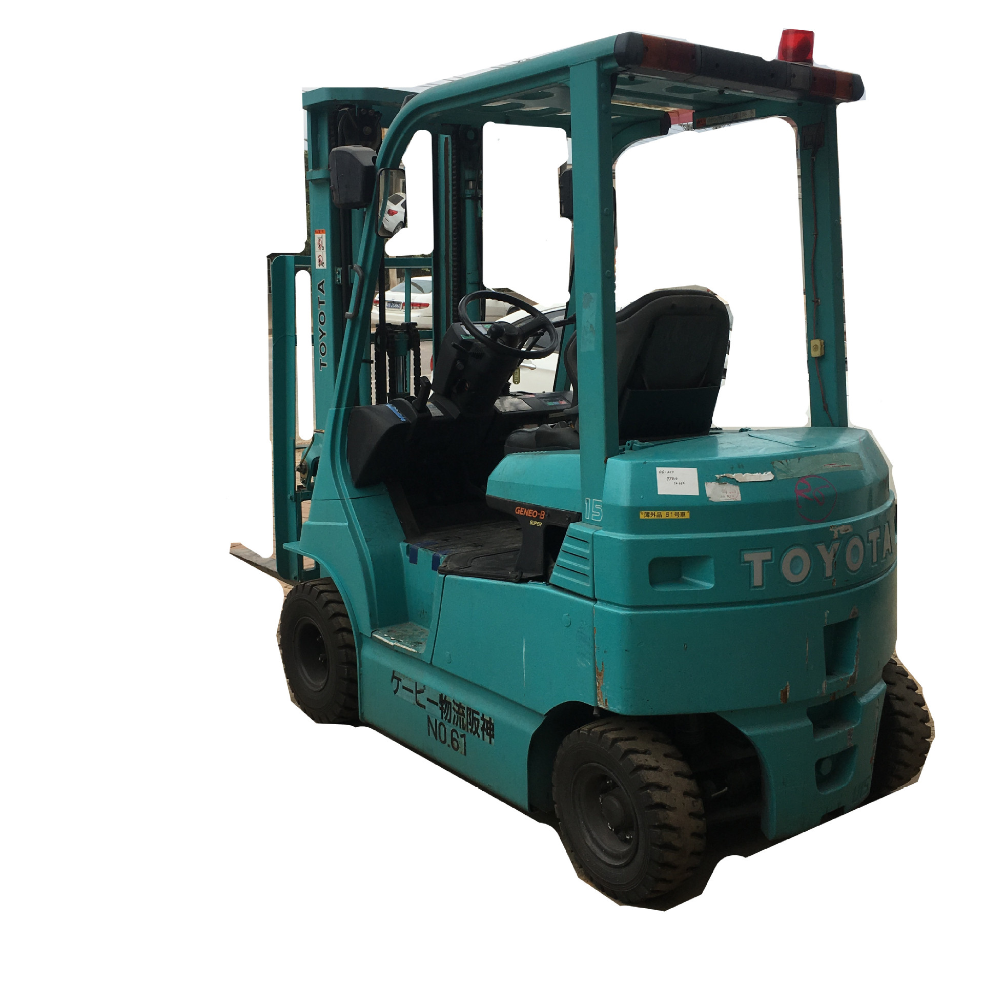 2吨丰田电动叉车 丰田2吨电动叉车 2吨三节门架升5米电动叉车出租