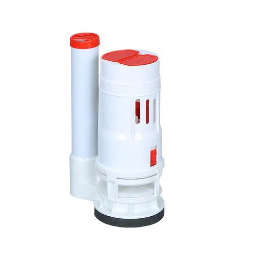 One-piece split toilet drain valve drainer squat toilet water tank accessories double-press toilet old-fashioned outlet valve