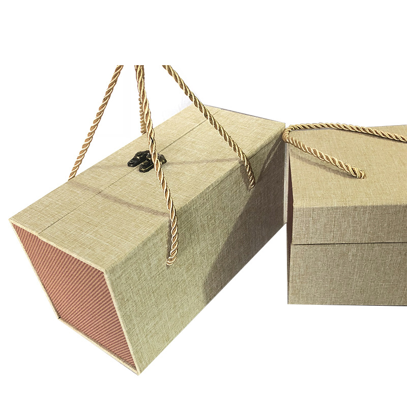 厂家自产新款布艺首饰礼品包装盒礼盒多颜色保温杯子盒子整箱批发