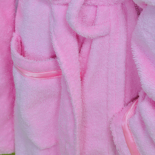 Children's bathrobe pure cotton towel material boys and girls nightgown cotton swimming bathing bathrobe thick winter cartoon one-piece pajamas