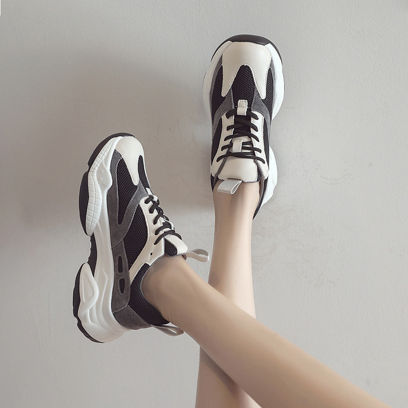 Baskets femme SUNSHINE M en En cuir - Ref 3420799 Image 4