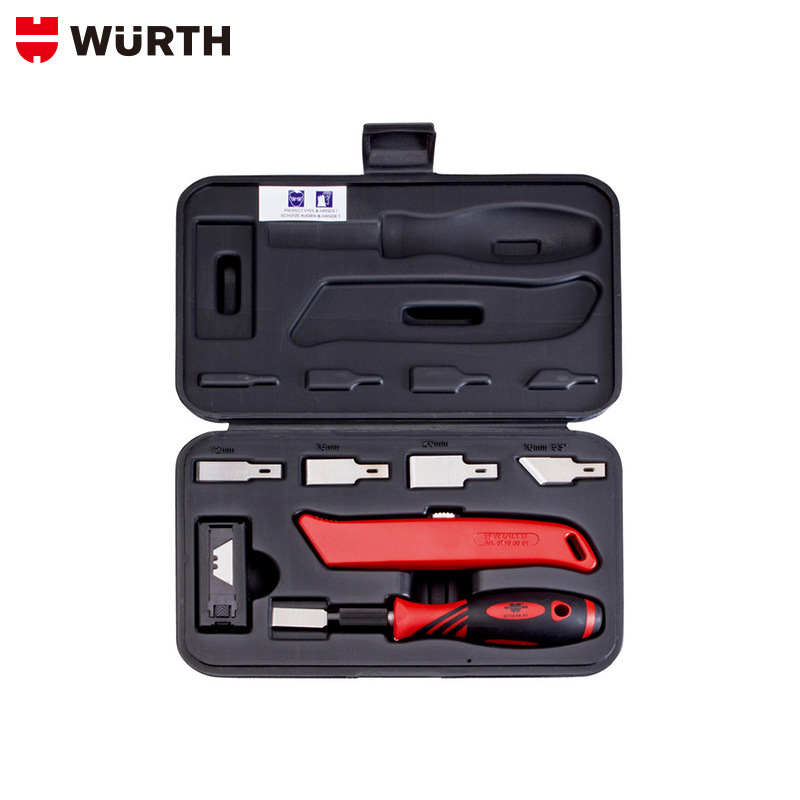 wurth/伍尔特刮刀和刀片套件 刮刀和刀片 27 件套 刮刀和铲刀组套