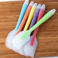 Cake Spatula Baking Tool Cake Utensil Silicone Integrated Scraper Semi-transparent Large Size Direct Sale from Manufacturer