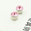 Universal zirconium suitable for men and women, magnetic earrings, accessory, no pierced ears