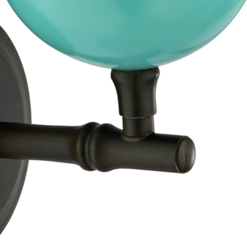 E14光源圆球单壁灯卧室床头灯房间壁灯过道餐厅客厅背景墙壁灯具