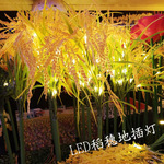 LED свет Уши риса роз свет Рис пшеница свет на открытом воздухе моделирование газон свет вставленный цветок пейзаж Скрасить свет