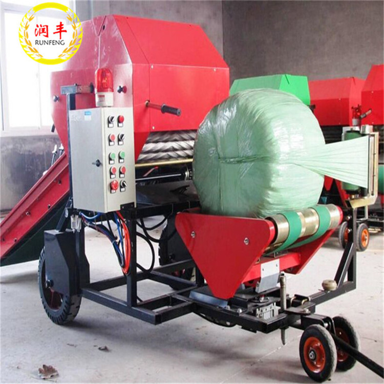 衡水稻草储存打包机 牛场打包机