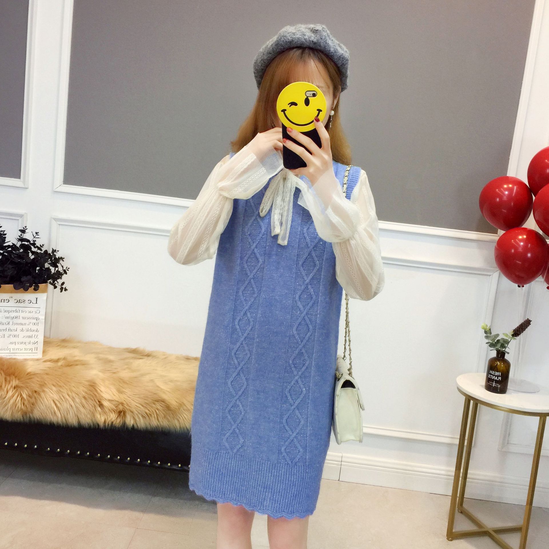 Gilet femme en Mélange de coton - Ref 3316901 Image 18