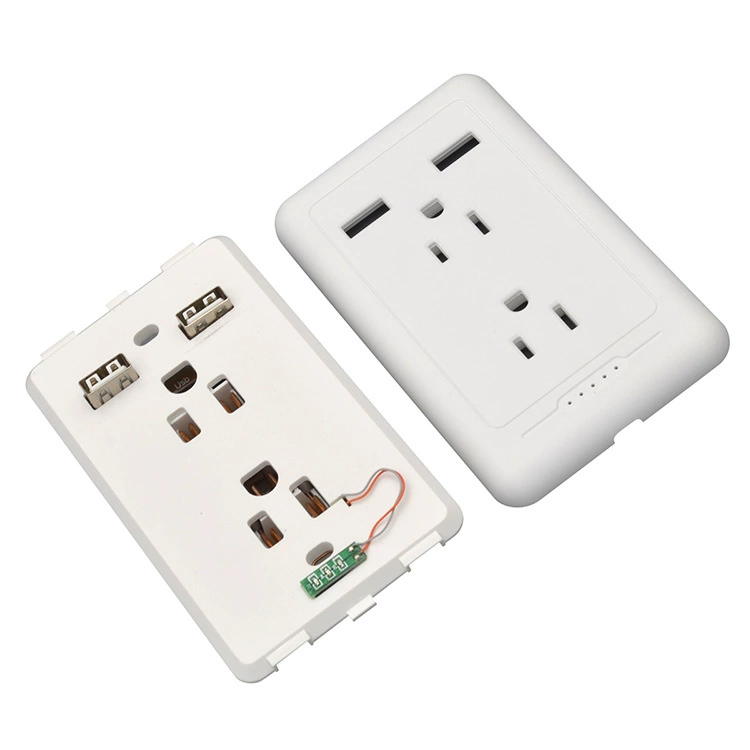 Yuadon двойной USB американская настенная розетка, производитель, 15A европейско-американская сертифицированная настенная розетка
