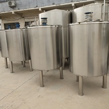 二手洗发水搅拌罐 二手1000L蒸汽加热洗发水搅拌罐