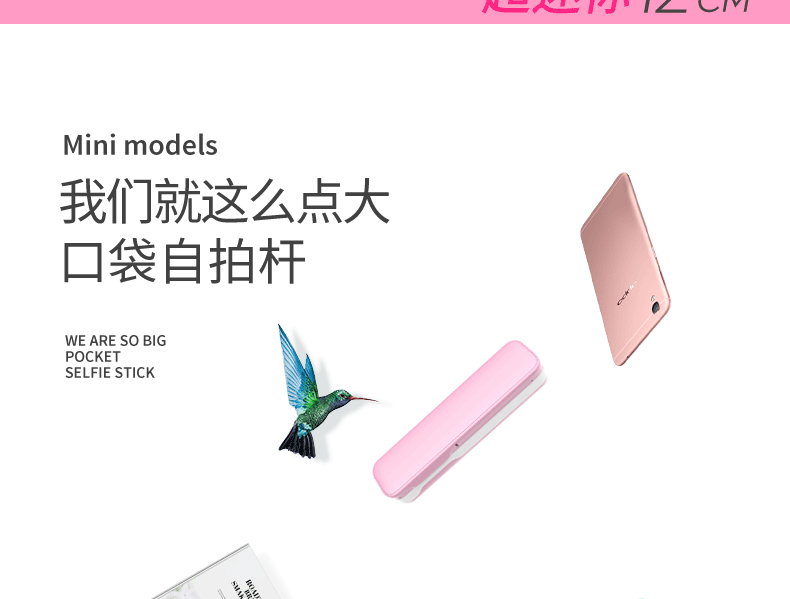 Perche selfie en Acier inoxydable - Ref 3386994 Image 15