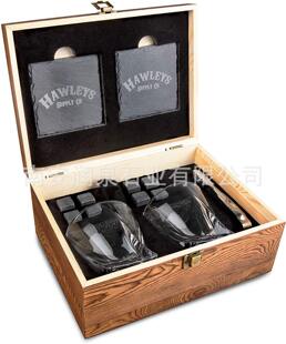 Amazon Whiskey Ice Liquor Set Ice Кубик камень изящный изящный деревянный костюм.