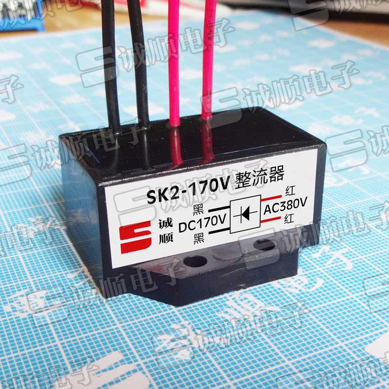 SK2-170V AC380V DC170V 电机 刹车 电源 模块 整流器 诚顺牌