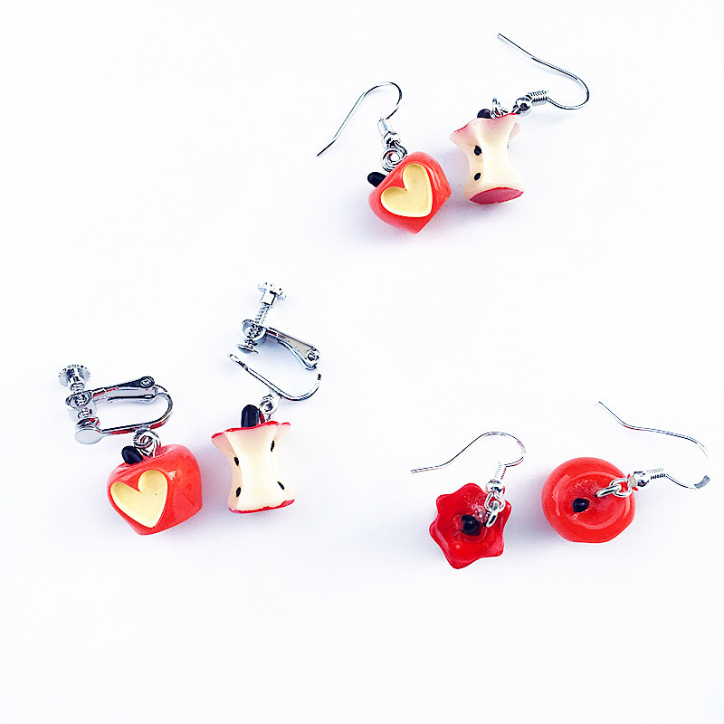 1 Pair Novelty Fruit Resin Women's Ear Hook display picture 4