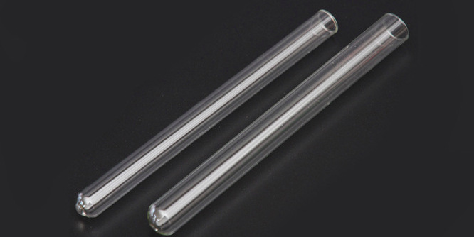 生产平口加厚玻璃试管10mm-30mm玻璃燃烧管 耐高温圆底实验试管