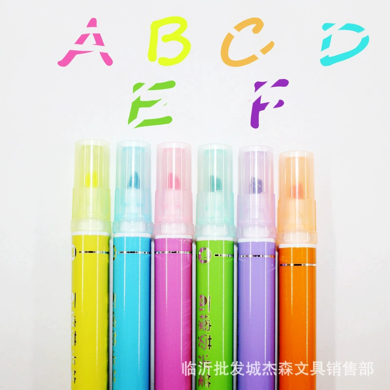 Carles 609 стираемый маркер-маркер с двойной головкой маркер цветная ручка DIY ручная ручка для счета