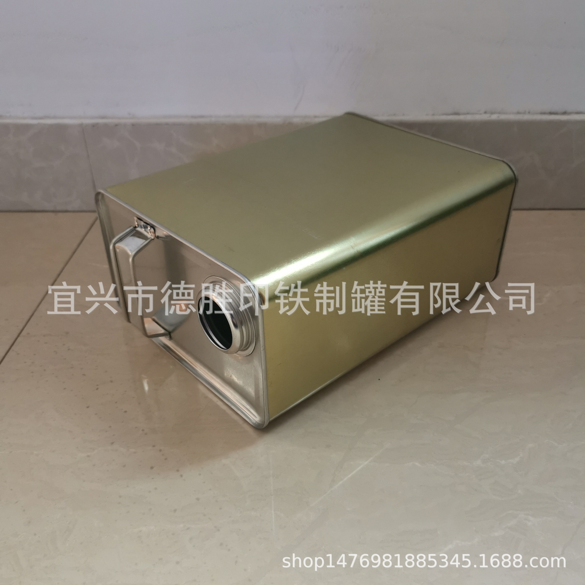 工厂 4L1升涂白素铁彩印 柴油 工业油 Engine motor oil 铁罐