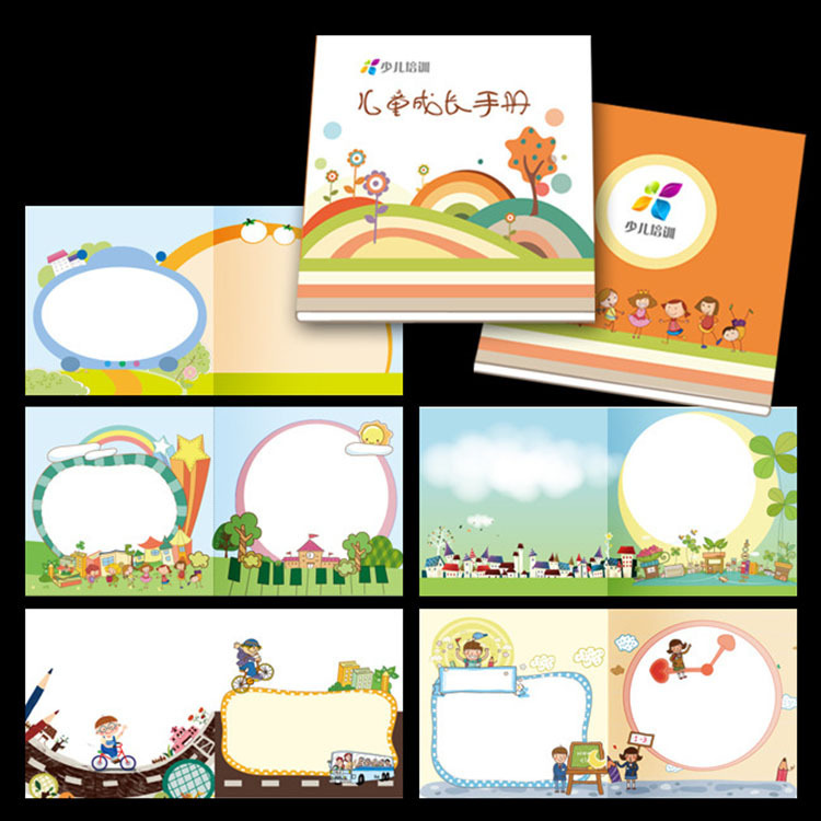 Horse Riding Order Mini Notebook Cartoon Notepad Custom logo Advertising Retro Notebook