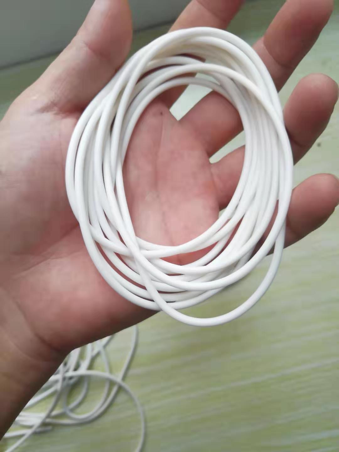 高弹性橡胶条 硅胶线 细小硅橡胶绳 高回弹性，无限长公差精度0.1