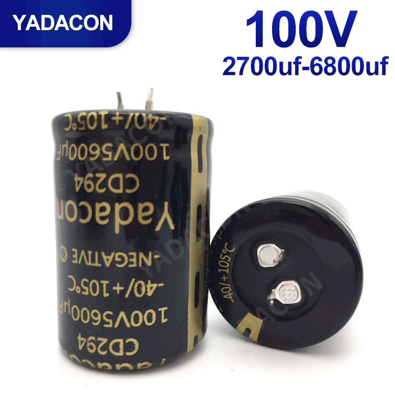原压螺栓脚 100V4700UF 滤波 电解电容 3300 6800 10000铝电解