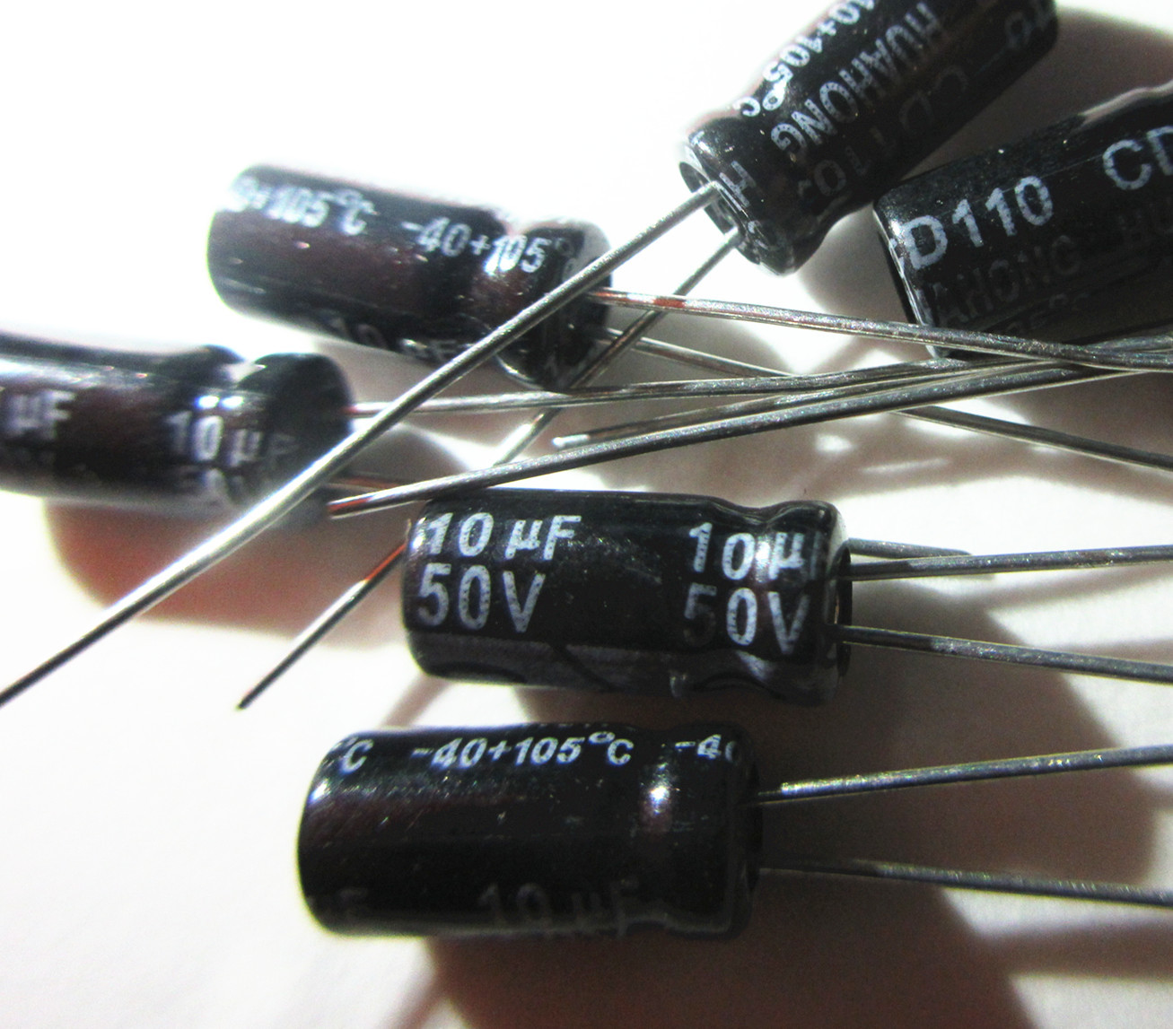 [晟记】电解电容 10UF 50V 体积5*11 50V/10UF 直插