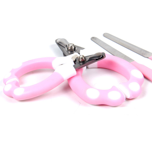 Pet Nail Clipper Dog Nail Clipper Set Cat and Dog Pet Grooming Tools with File Directly from Manufacturer
