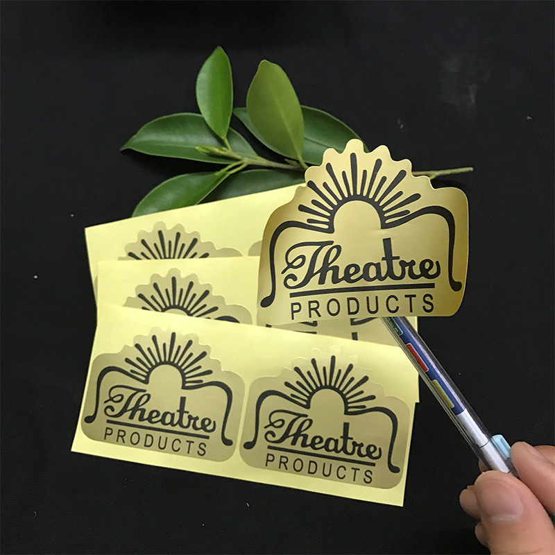 定做彩色不干胶印刷透明pvc不干胶标签食品商标LOGO印刷