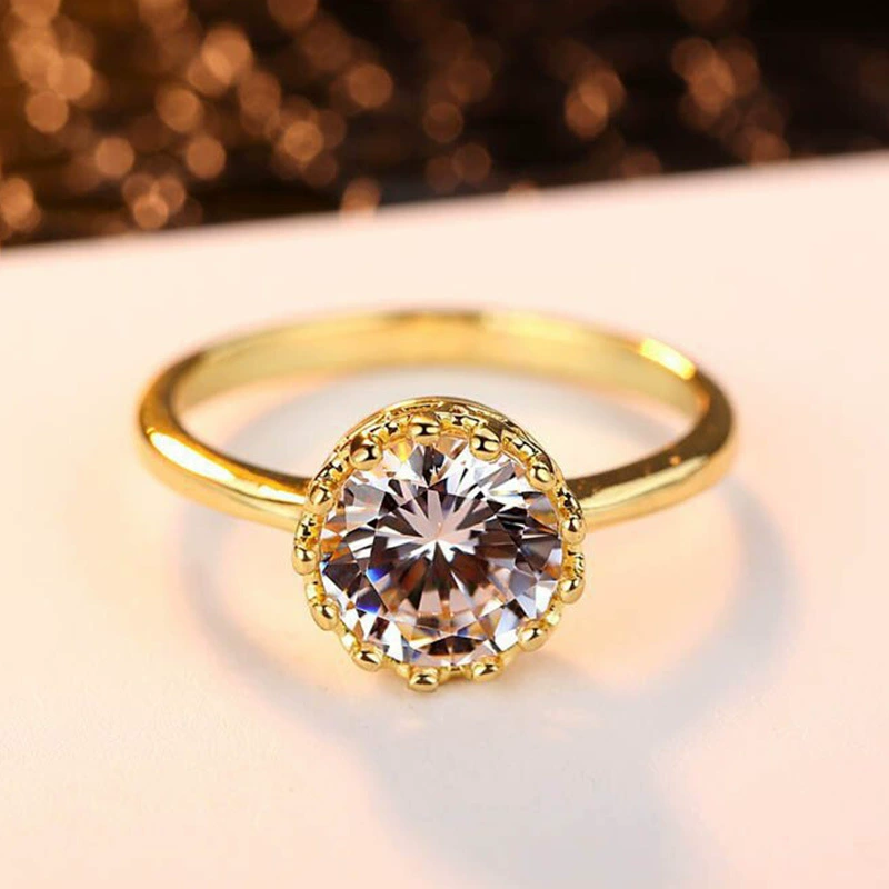 Аксессуар, корона, кольцо, модный цирконий, AliExpress, оптом, европейский стиль