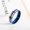 Fashionable retro jewelry, ring stainless steel, European style, wholesale