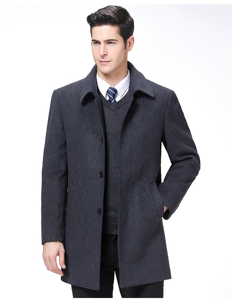 Manteau homme en Laine - Ref 3419185 Image 17