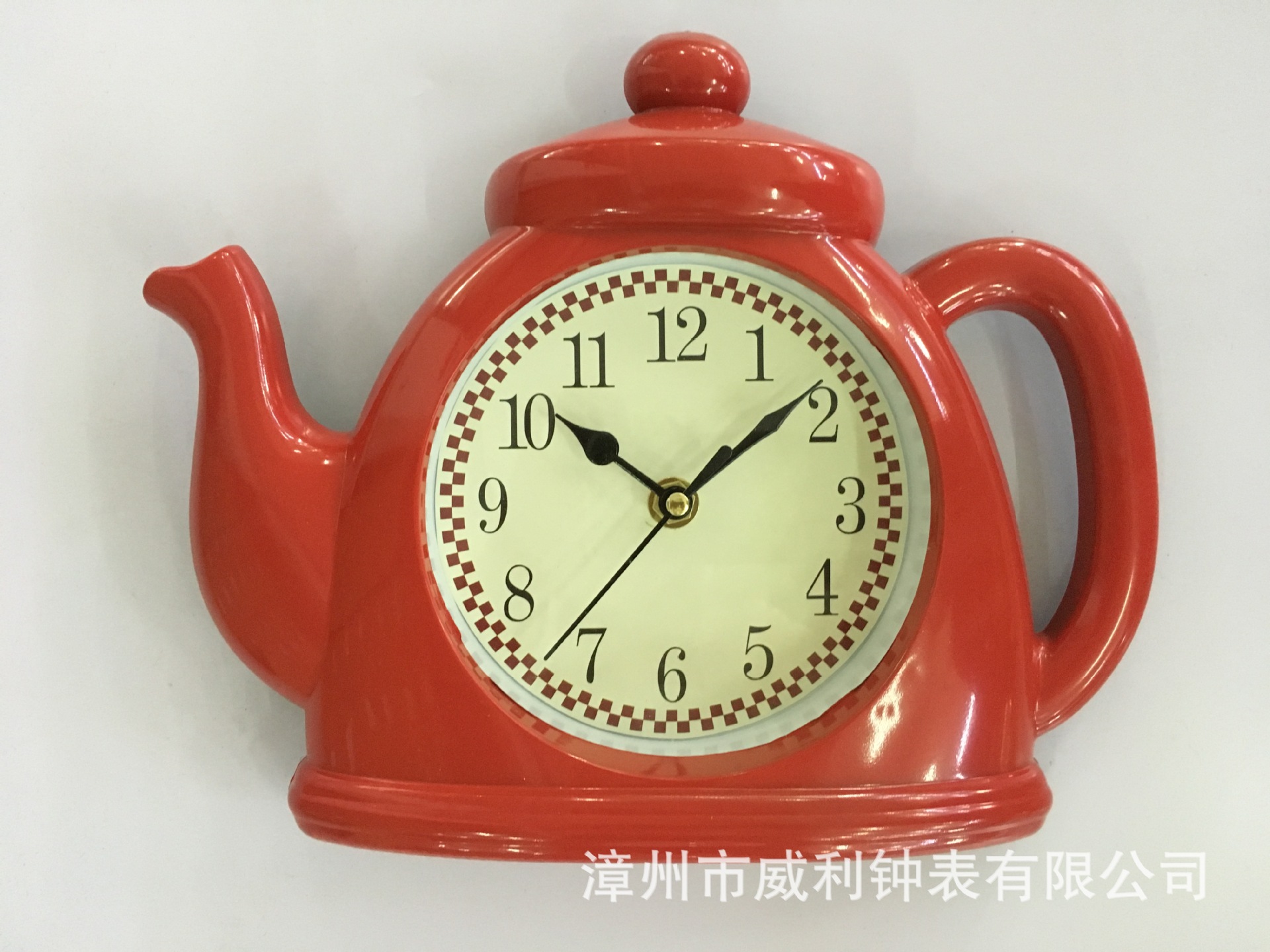 Campana Willy reloj creativo cocina serie Reloj de pared de color hervidor personalizado caliente reloj de cuarzo