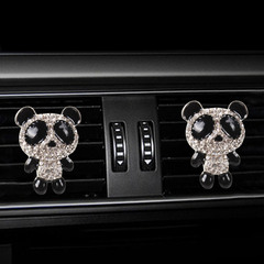 Panda Car Air Vent Perfume Clip | Car Air Vent Perfume | Panda Car-Mounted Air Vent Aroma Diffuser Clip for Women