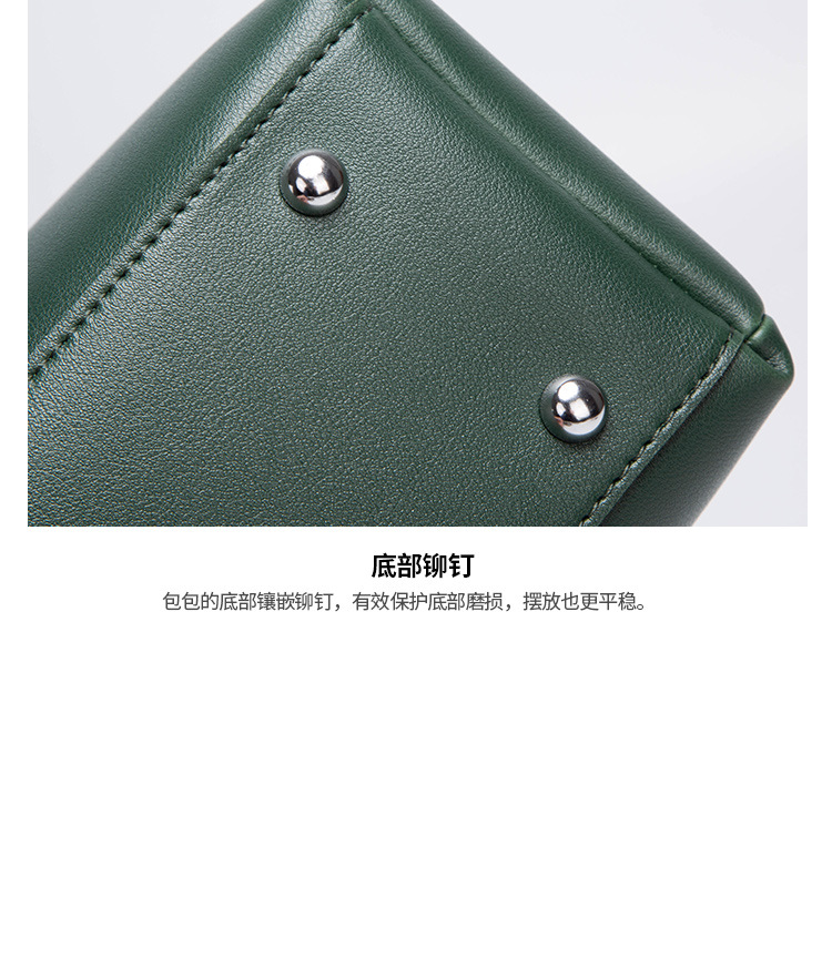 Koreanische Mode Einfache Retro-messenger-handtasche display picture 16