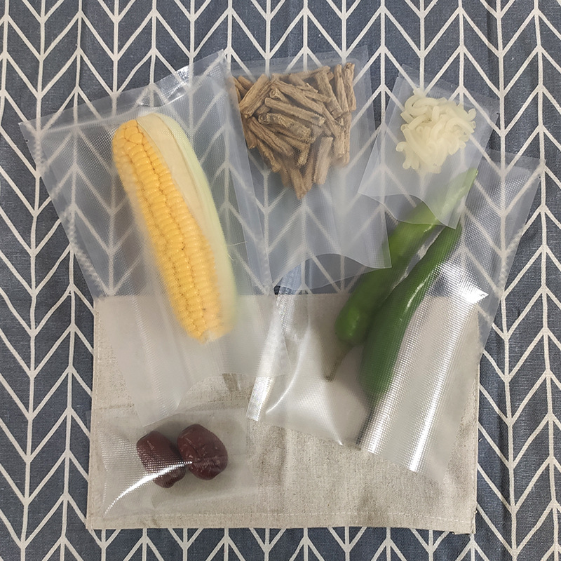 新款上市压纹真空袋 pet复合食品包装袋 抽真空口罩包装袋