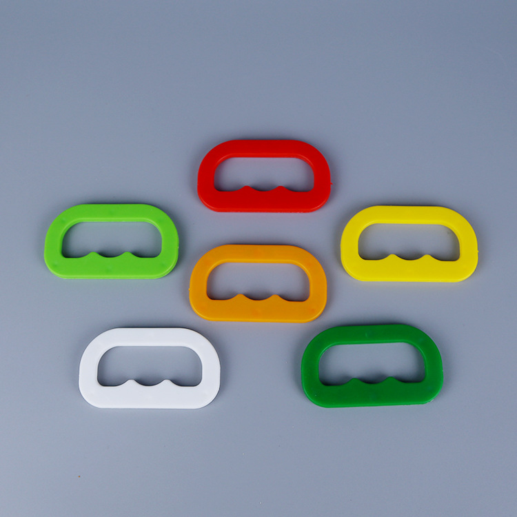 厂家直供塑料米袋提手定制大米袋手柄订做通用纸盒环扣手柄