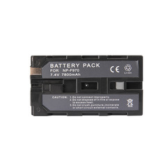 Compatible with Sony NP-F970 F960 Camera Battery F970 Camera Lithium Battery Full Decode 7800mAh