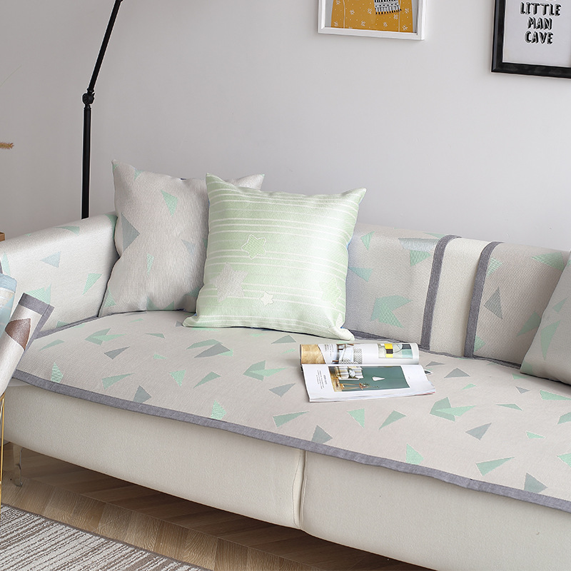 夏季坐垫 欧式纯色藤席沙发垫冰丝藤椅子坐垫批发定做凉席沙发套|ms