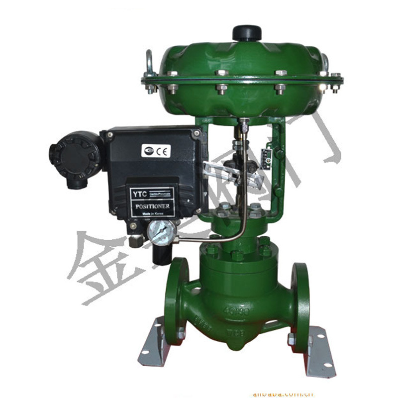 荐 可批发气动薄膜二通调节阀 ZXP型三通碳钢法兰调节阀