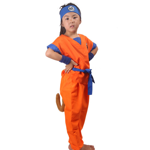 Children's performance Dragon Ball suit, kids' suit Sun Wukong adult unisex parent-child set anime clothing