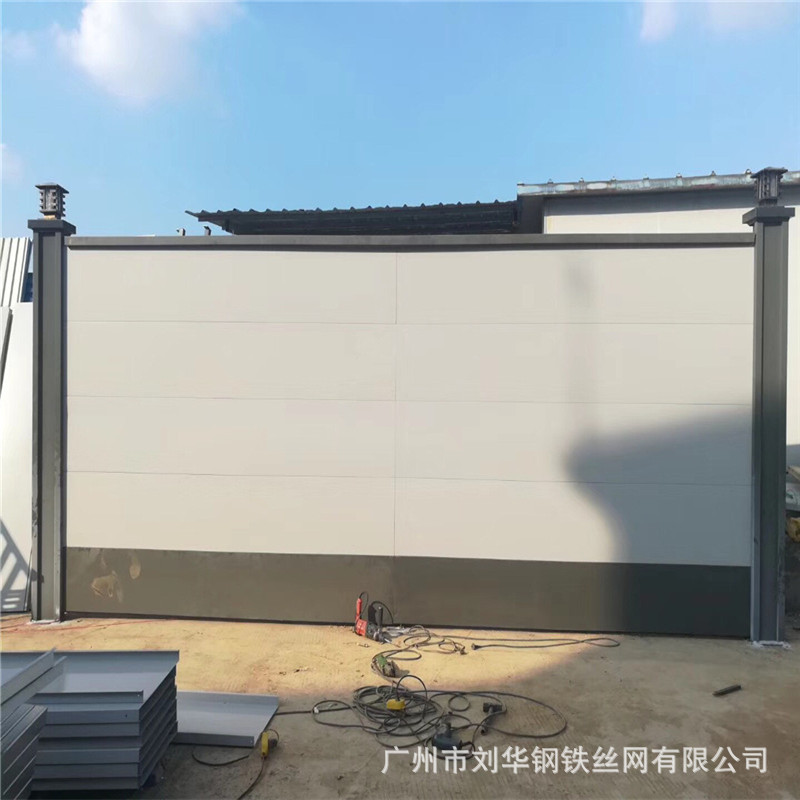 钢结构围挡施工围挡工程围挡 深圳专用新型市政广告钢板围挡