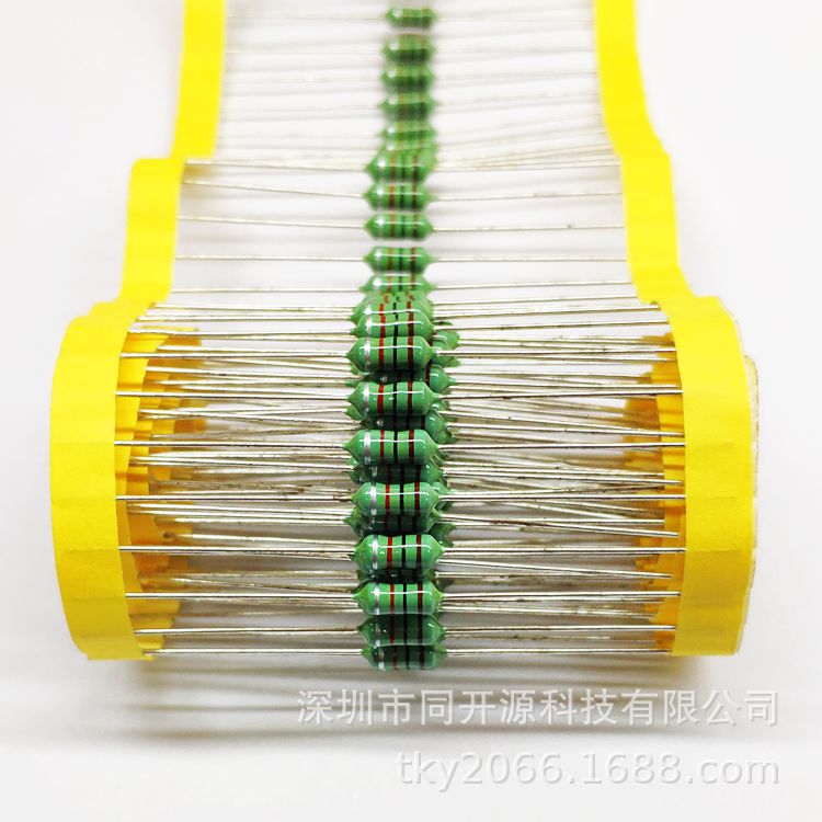 色环电感0410 1/2W 1MH原厂正品 全自动化生产 库存式现货销售