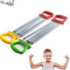 Children's tensioner, plastic handle, spring tensioner, five adjustable strength exercises, chest muscle expander, children's fitness