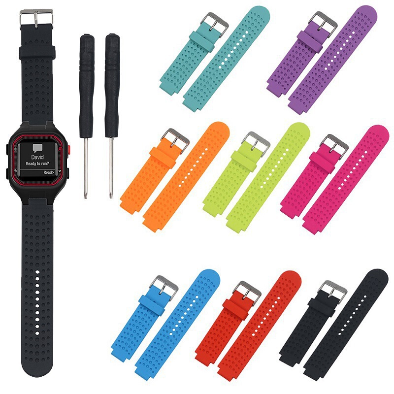Suitable For Garmin Garmin Forerunner25 Smart Watch Men's F25 Silicone Women's Replacement Wristband